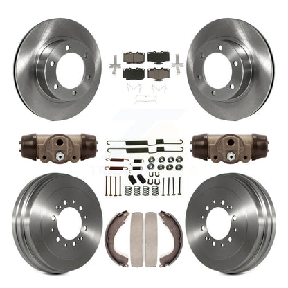 Kit de tambour à plaquettes en céramique pour Rotor de frein avant et arrière (9 pièces) pour Toyota 4Runner Limited/SR