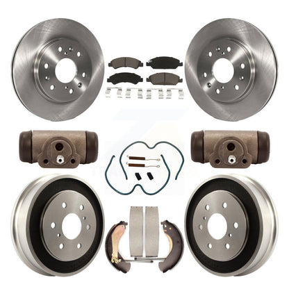 Kit de plaquettes et de tambour en céramique pour Rotor de frein avant et arrière (9 pièces) pour Chevrolet Silverado 150