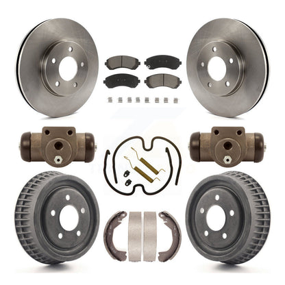 Kit de tambours à plaquettes en céramique pour rotors de frein avant et arrière (9 pièces) pour Pontiac Montana Chevrole