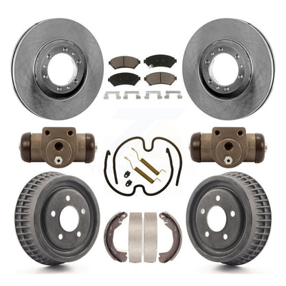 Kit de tambours à plaquettes en céramique pour rotors de frein avant et arrière (9 pièces) pour Pontiac Montana Chevrole