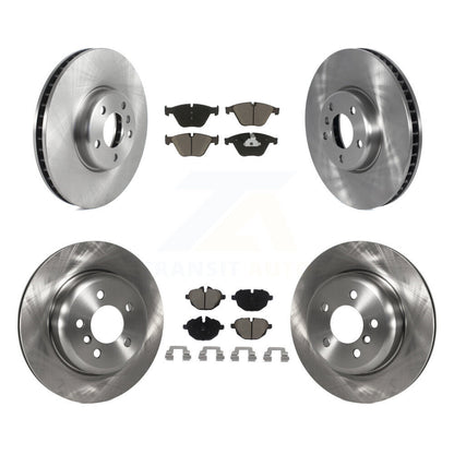 Kit de disques de frein à disque avant et arrière et plaquettes en céramique (6 pièces) pour BMW 535i K8C-102981
