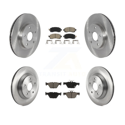 Kit de rotors de frein à disque avant et arrière et plaquettes en céramique pour Subaru Forester K8C-10299