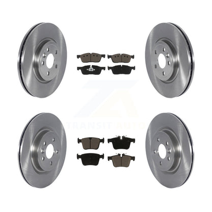 Kit de rotors de frein à disque avant et arrière et plaquettes en céramique pour Jaguar F-Pace K8C-102994