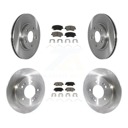 Kit de rotors de frein à disque avant et arrière et plaquettes en céramique, pour Hyundai Ioniq Kia Niro