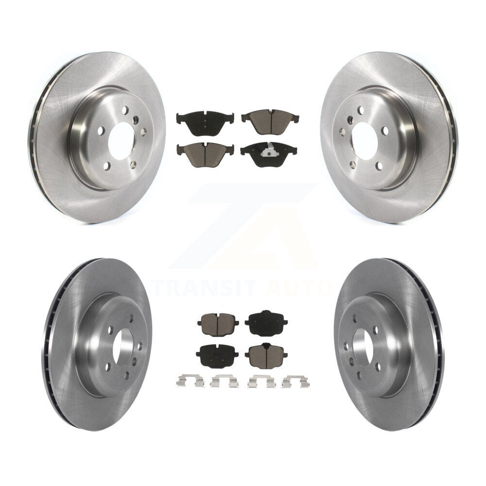 Kit de plaquettes de frein à disque avant et arrière, Rotors en céramique, pour BMW 640i xDrive Gran Coupe 535