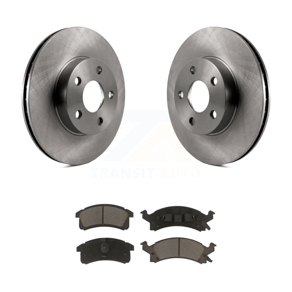 Kit de Rotor de frein avant et de plaquettes en céramique, pour Chevrolet Cavalier Pontiac Sunfire Gran