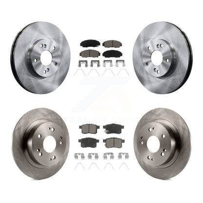 Kit de rotors de frein à disque avant et arrière et plaquettes en céramique, pour Honda Accord Acura TSX