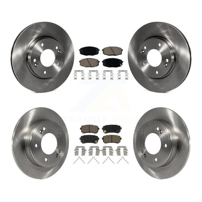 Kit de rotors de frein à disque avant et arrière et plaquettes en céramique, pour Hyundai Kona Kia Seltos