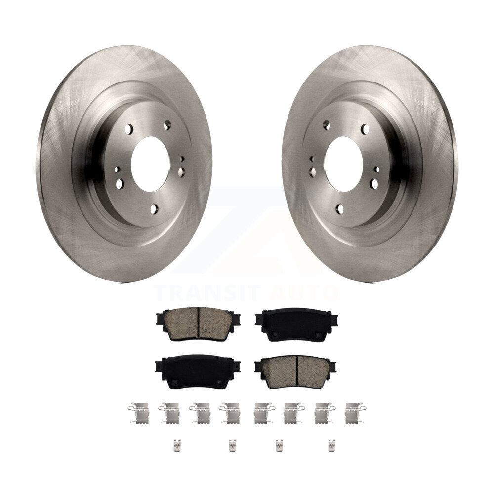 Kit de rotor de frein arrière et de plaquettes en céramique pour Mitsubishi Outlander Eclipse Cross PHE