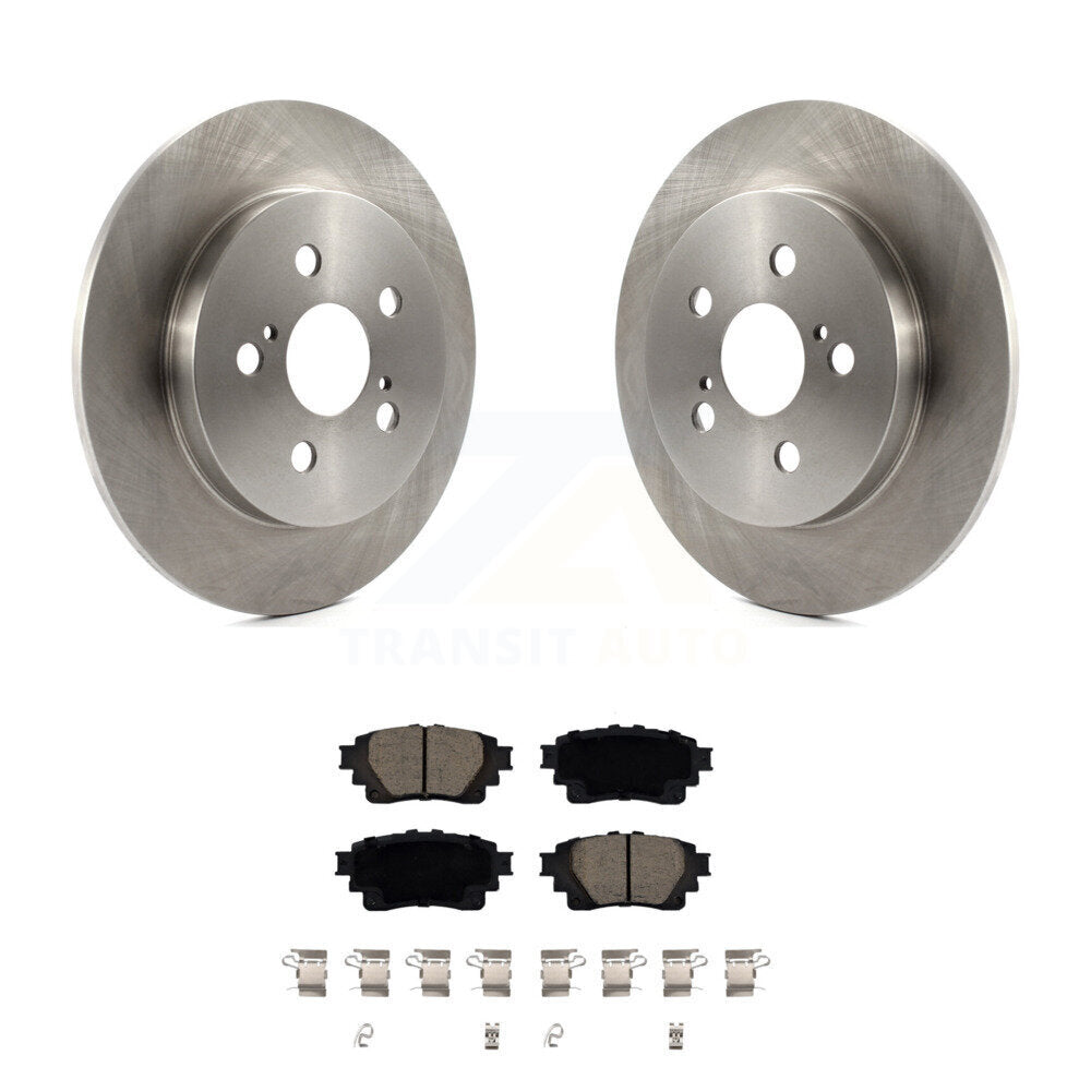 Kit de plaquettes en céramique pour rotors de frein arrière, pour Toyota Corolla avec stationnement électrique