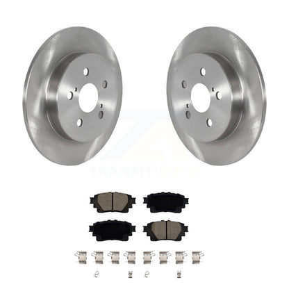 Kit de disques de frein à disque arrière et plaquettes en céramique pour Toyota Corolla K8C-103056