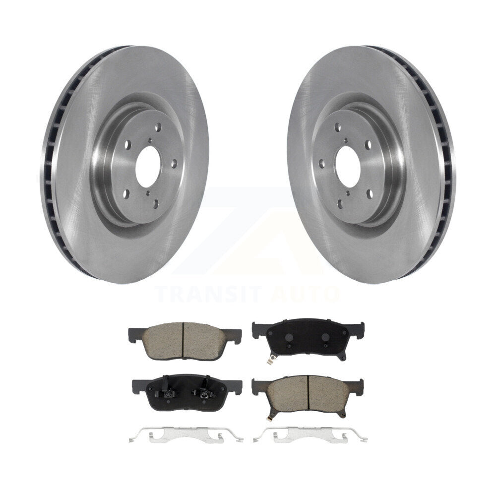 Kit de disques de frein à disque avant et plaquettes en céramique pour Subaru Ascent 2019-2024