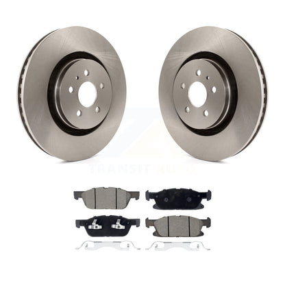 Kit de rotor de frein avant et de plaquettes en céramique pour Lincoln Nautilus avec rotor arrière ventilé