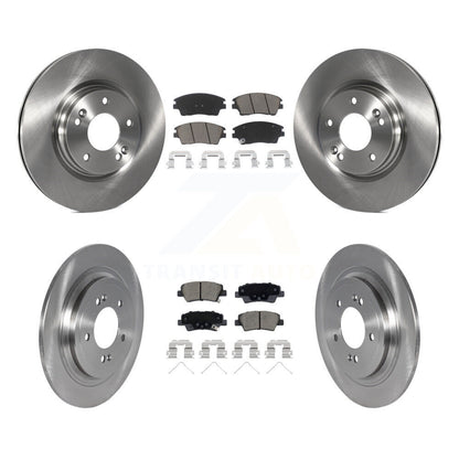 Rotors de frein à disque avant et arrière et Kit de plaquettes en céramique pour Kia Sportage Hyundai Tucso