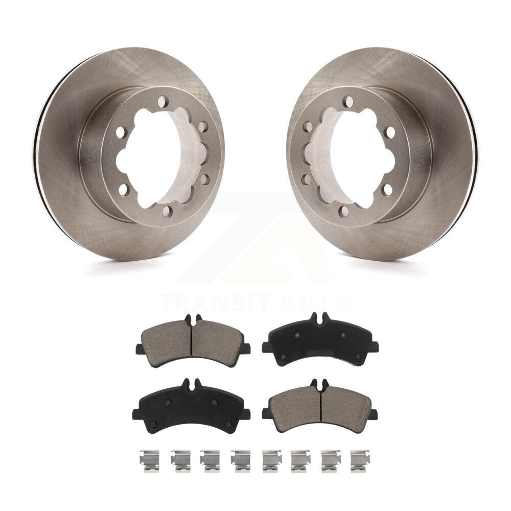 Rotors de frein arrière et Kit de plaquettes en céramique pour Sprinter 3500 Mercedes-Benz Dodge 3500X