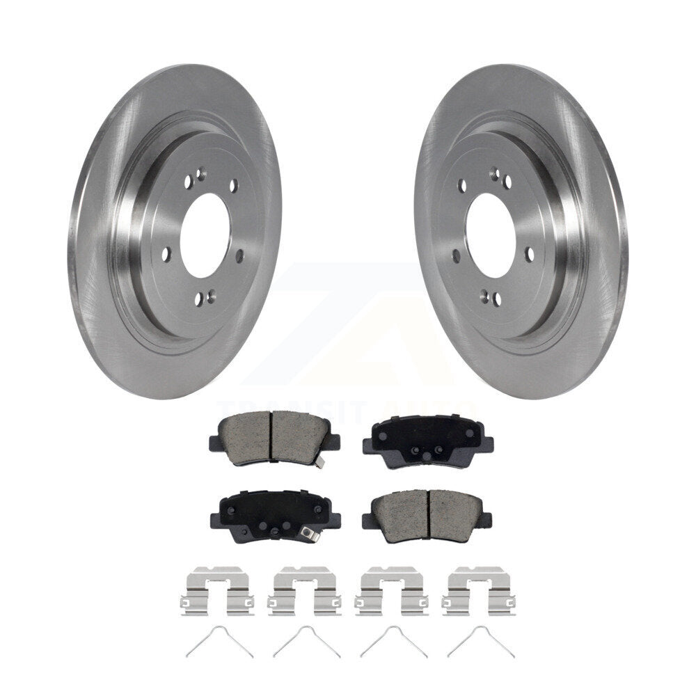 Kit de disques de frein à disque arrière et plaquettes en céramique, pour Kia Sportage Hyundai Tucson Nex