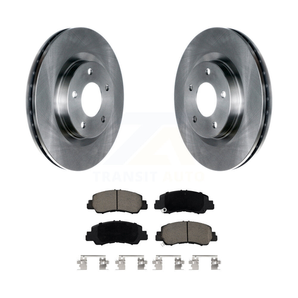 Kit de rotors de frein à disque avant et plaquettes en céramique pour Mitsubishi Eclipse Cross