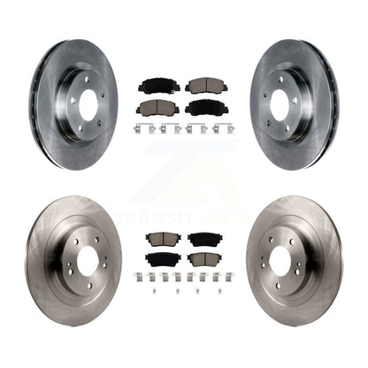 Kit de rotors de frein à disque avant et arrière et plaquettes en céramique pour Mitsubishi Eclipse Cross
