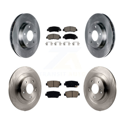 Kit de rotors de frein à disque avant et arrière et plaquettes en céramique pour Mitsubishi Eclipse Cross