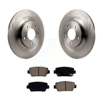 Kit de rotors de frein à disque arrière et plaquettes en céramique pour Mitsubishi Eclipse Cross