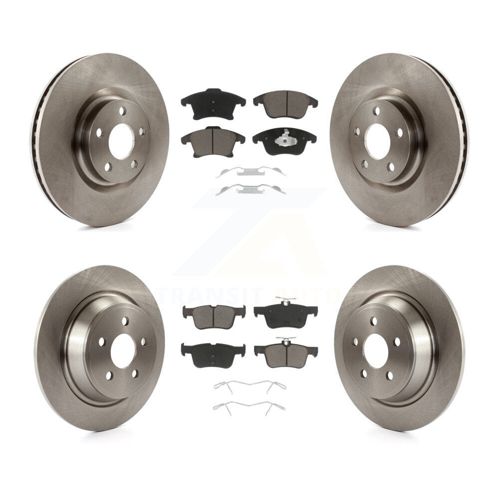 Kit de plaquettes en céramique pour Rotor de frein à disque avant et arrière, pour Ford Police Responder hybride SS