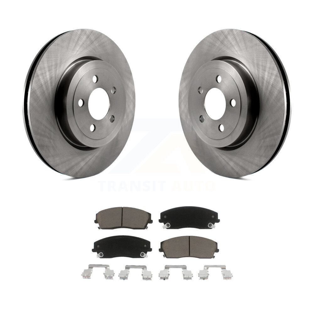 Kit de plaquettes en céramique pour Rotor de frein à disque avant, pour Dodge Charger RWD 2015 – 2018 avec 3.6