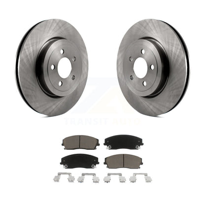Kit de plaquettes en céramique pour Rotor de frein à disque avant, pour Dodge Charger RWD 2015 – 2018 avec 3.6