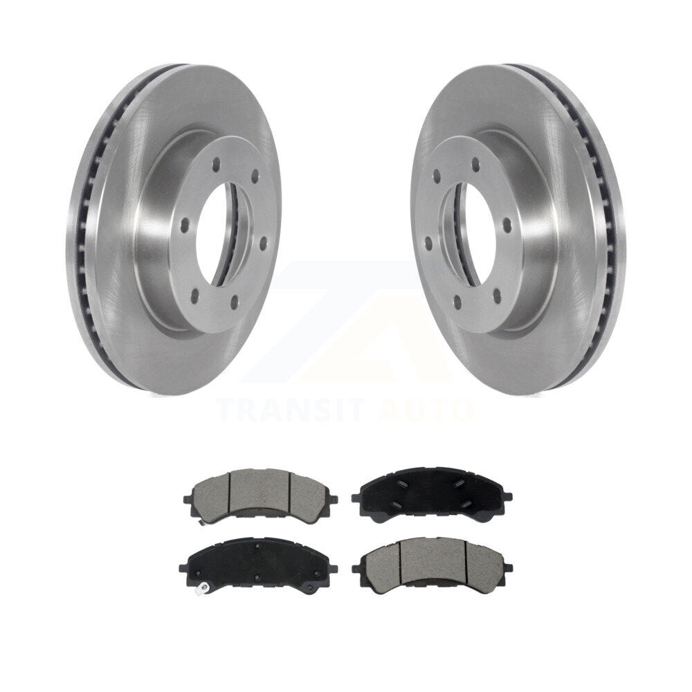 Kit de rotors de frein à disque avant et plaquettes en céramique pour Ford Ranger Bronco K8C-103115