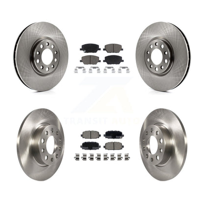 Kit de rotors de frein à disque avant et arrière et plaquettes en céramique pour Jeep Compass K8C-103116