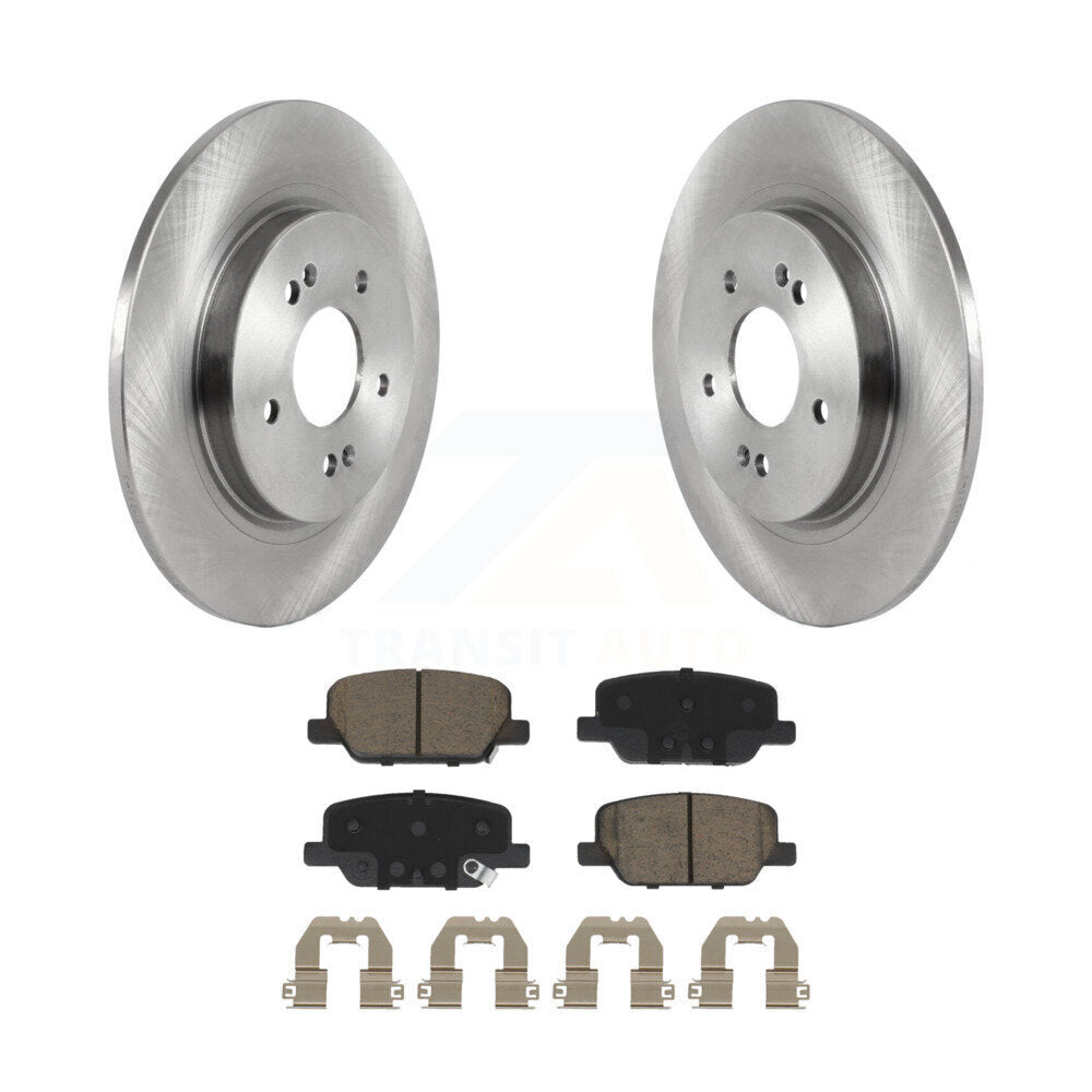 Kit de rotor de frein arrière et de plaquettes en céramique, pour Hyundai palissade Santa Fe Kia Tellurid