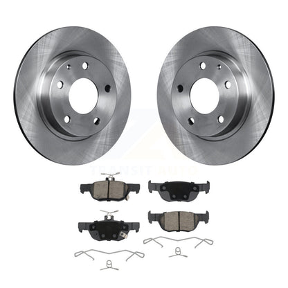 Kit de disques de frein à disque arrière et plaquettes en céramique pour Mazda 3 CX-30 Sport K8C-103124
