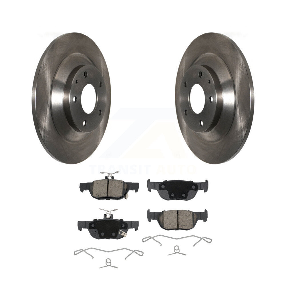 Kit de disques de frein à disque arrière et plaquettes en céramique pour Mazda CX-30 MX-30 EV K8C-103125