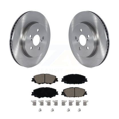 Kit de rotors de frein à disque avant et plaquettes en céramique pour Toyota Corolla Prius Prime