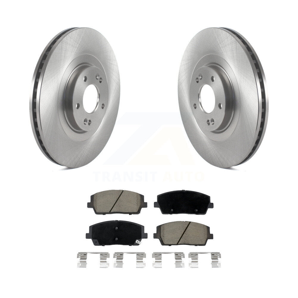 Kit de disques de frein à disque avant et plaquettes en céramique, pour Hyundai palissade Kia Telluride