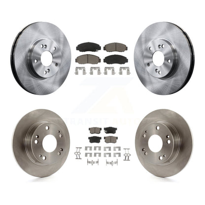 Kit de rotors de frein à disque avant et arrière et plaquettes en céramique pour Honda Accord K8C-103134