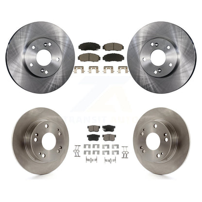 Kit de rotors de frein à disque avant et arrière et plaquettes en céramique pour Honda Accord K8C-103135