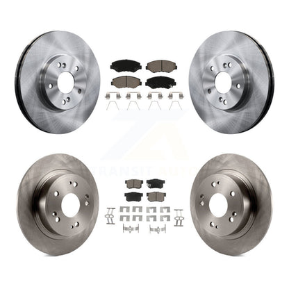 Kit de rotors de frein à disque avant et arrière et plaquettes en céramique pour Honda Accord K8C-103137