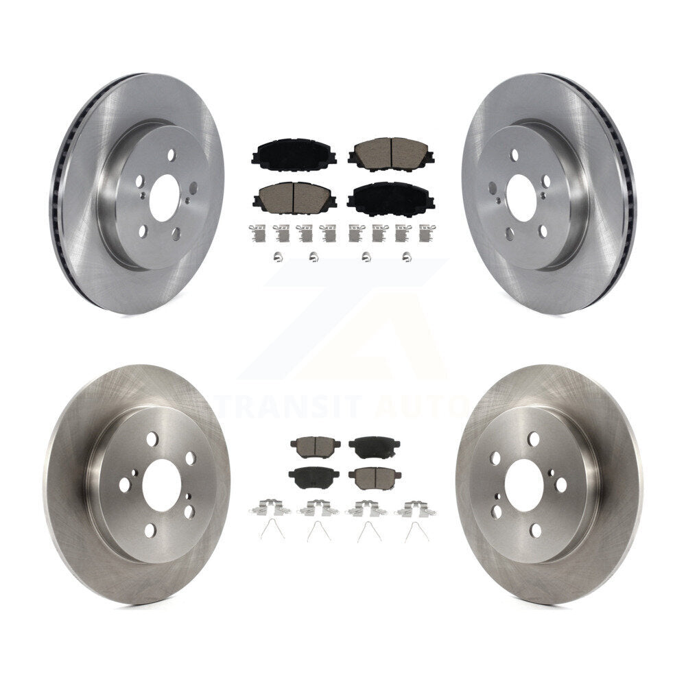 Kit de plaquettes de frein en céramique, Rotors avant et arrière, pour Toyota Corolla Prius Prim 2020 – 2022