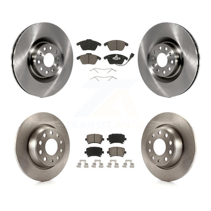 Kit de rotors de frein à disque avant et arrière et plaquettes en céramique pour Volkswagen CC K8C-103141