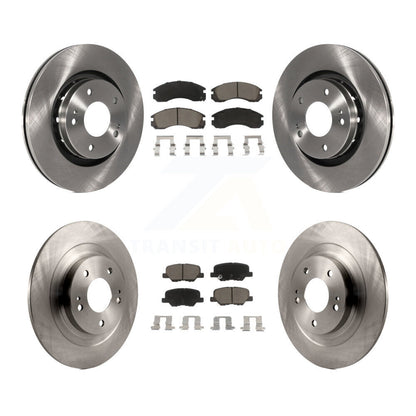 Kit de rotors de frein à disque avant et arrière et plaquettes en céramique pour Mitsubishi Outlander PHEV