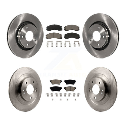 Kit de rotors de frein à disque avant et arrière et plaquettes en céramique pour Mitsubishi Outlander PHEV
