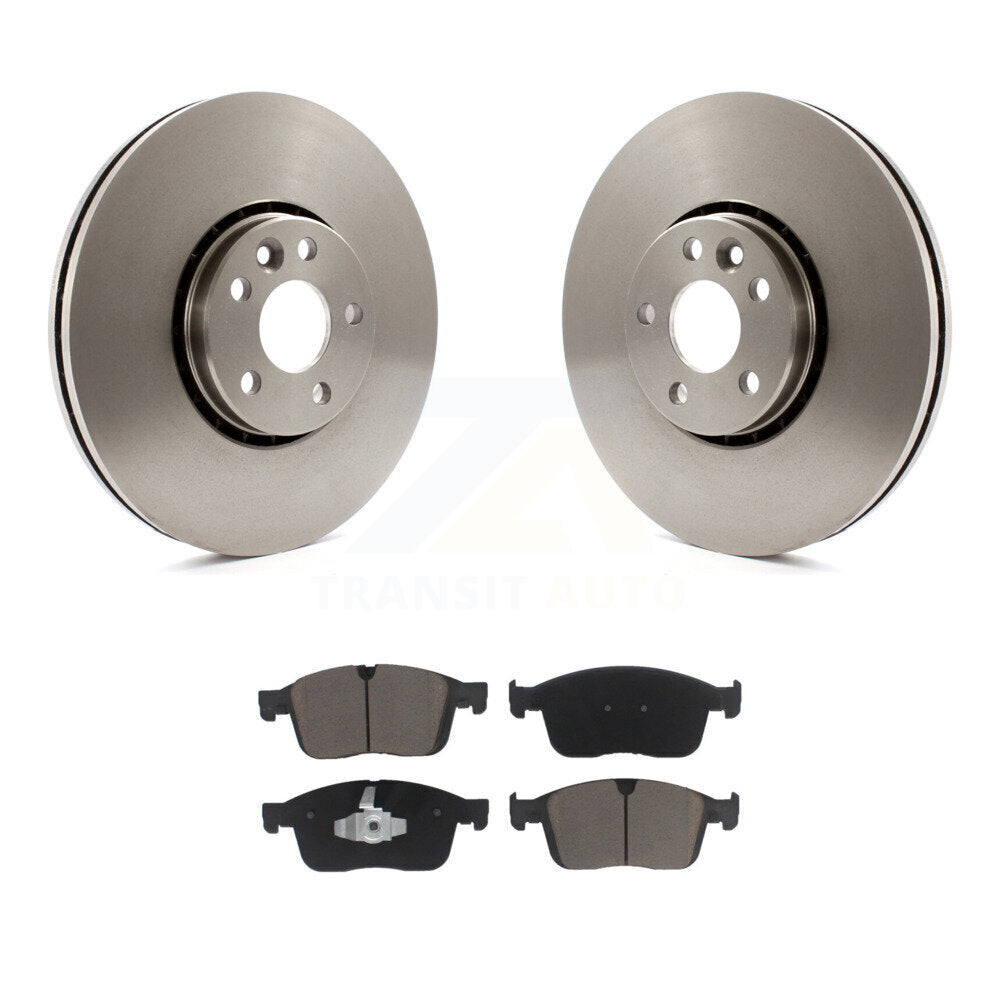 Kit de plaquettes en céramique pour rotor de frein avant, pour Volvo XC60 avec un diamètre de 328 mm K8C-103153