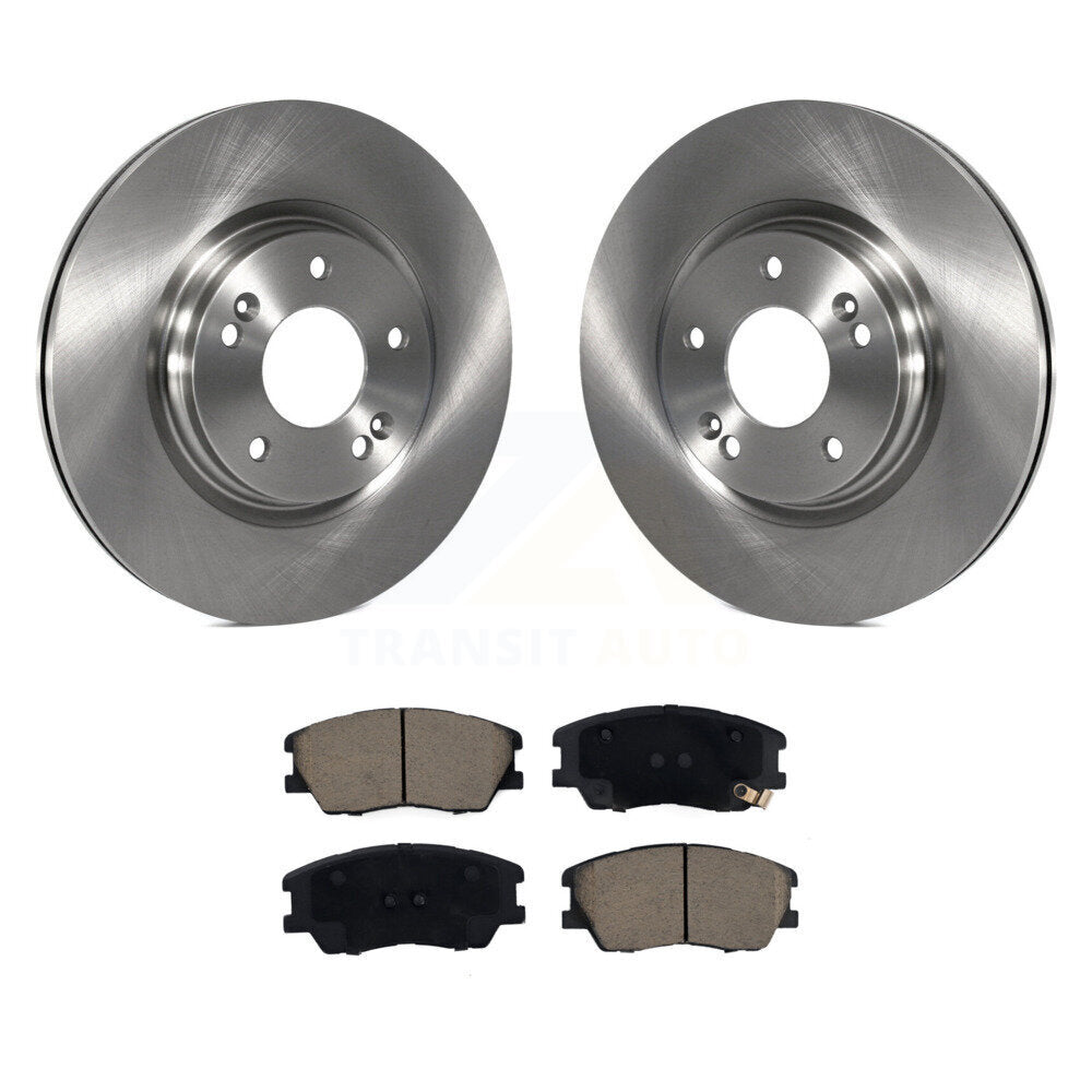 Kit de disques de frein à disque avant et plaquettes en céramique pour Kia Soul EV K8C-103155