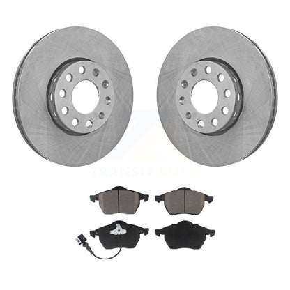 Kit disques de frein à disque avant et plaquettes en céramique pour Audi A6 Quattro 100 K8C-103156