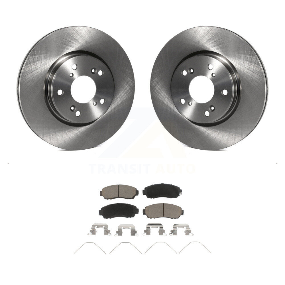 Kit de disques de frein à disque avant et plaquettes en céramique pour Honda CR-V K8C-103162
