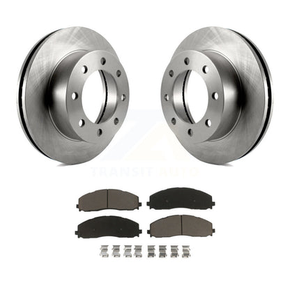 Kit de rotors de frein à disque avant et de plaquettes en céramique pour Ford F-250 Super Duty 4WD 2013