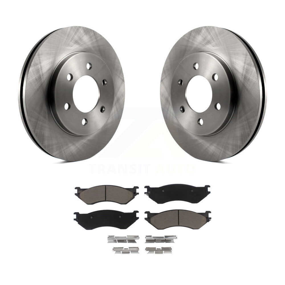 Kit de plaquettes en céramique pour rotors de frein à disque avant, pour Lincoln Navigator 2002 à partir de 03 19 0