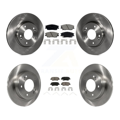 Kit de rotors de frein à disque avant et arrière et plaquettes en céramique, pour Hyundai Venue Kia Soul