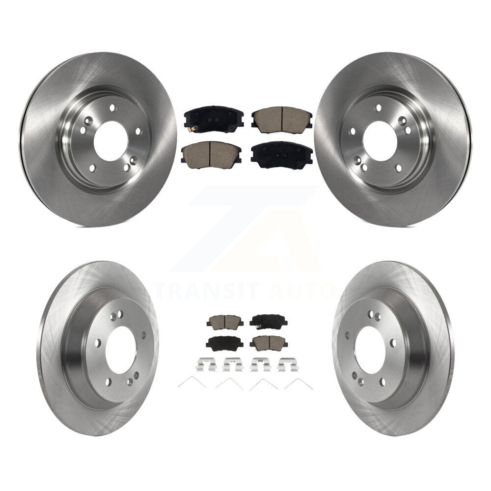 Kit de plaquettes en céramique pour Rotor de frein avant et arrière, pour Kia Soul 20-22, 1,6 l, avec turbocharge