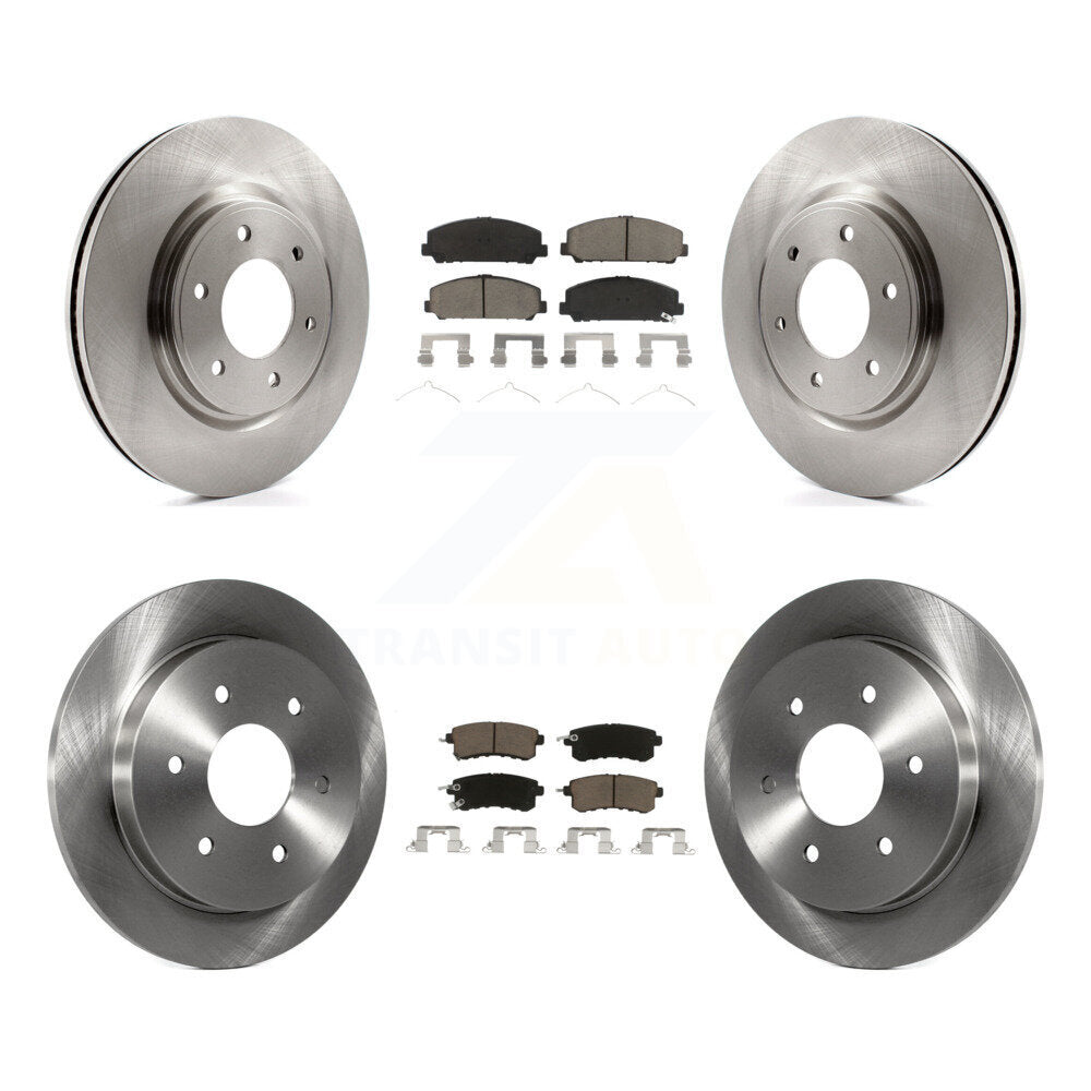 Kit de plaquettes en céramique pour rotors de frein avant et arrière, pour Nissan Armada 17-19 avec Roto solide